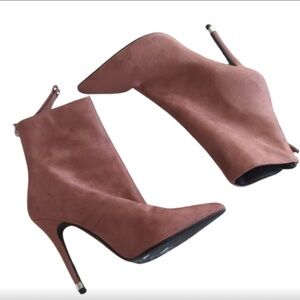 Topshop Dusty Rose Ankle Boots